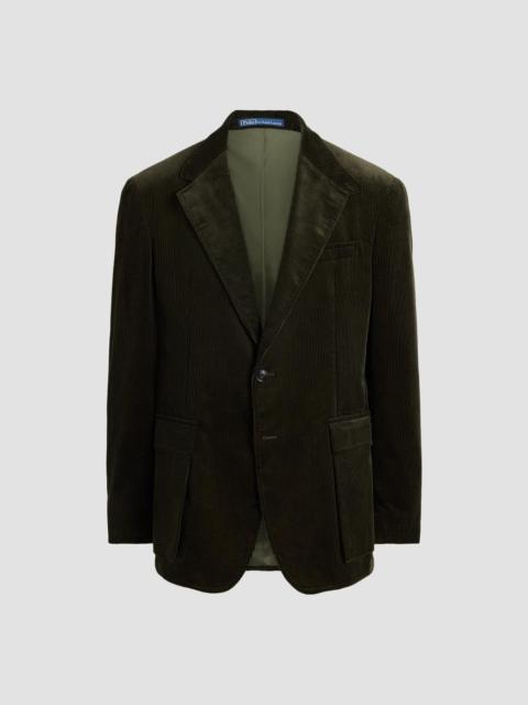Polo Ralph Lauren Men's Wale Corduory Single-Breasted Sport Coat - Dark Loden