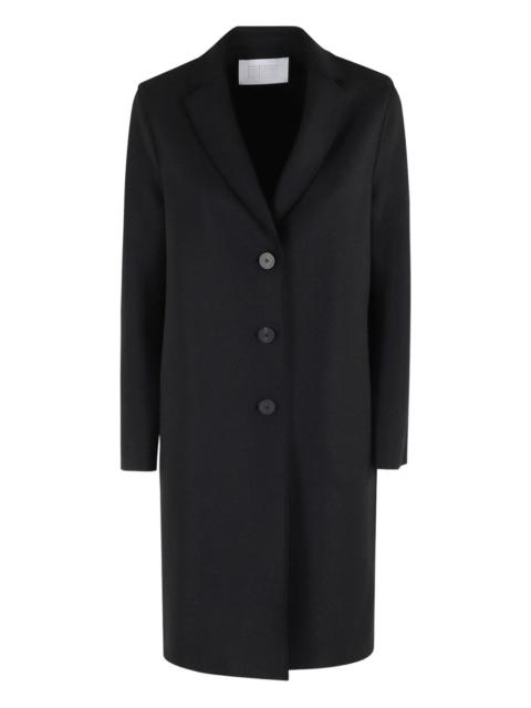 Harris Wharf London virgin wool single-breasted coat