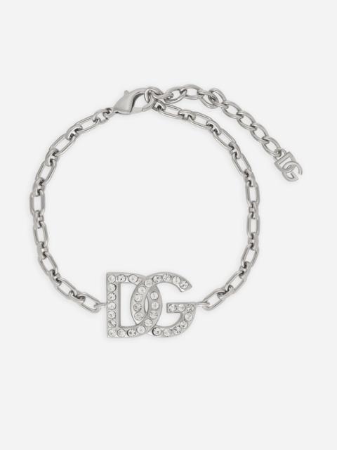 Link bracelet with DG logo