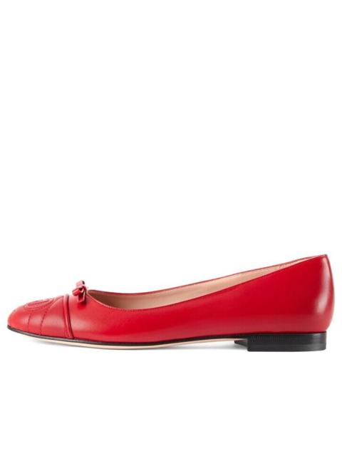 GUCCI Women's ballet flat with Double G