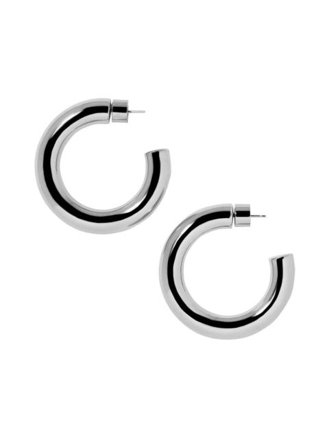 JENNIFER FISHER Jamma Mini Hoop Earrings - Silver - 1in