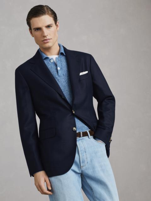 Brunello Cucinelli Cashmere batavia deconstructed blazer