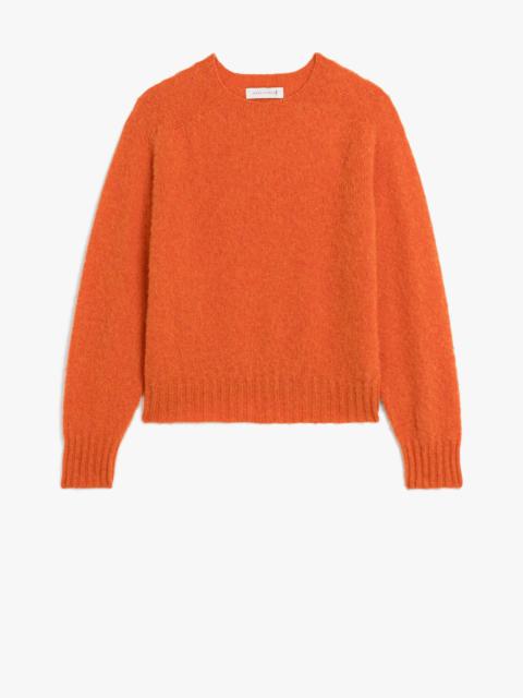 Mackintosh KENNEDI ORANGE WOOL CREWNECK SWEATER