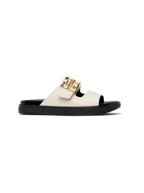 Givenchy Off-White 4G Liquid Flat Sandals