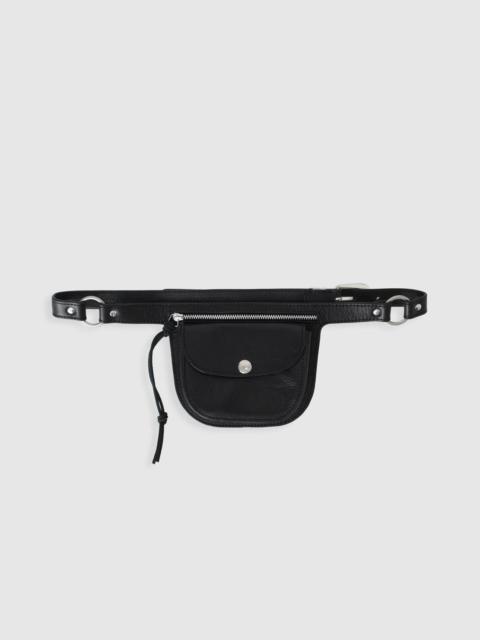 Our Legacy Purse Belt Malleable Black Bull Hide