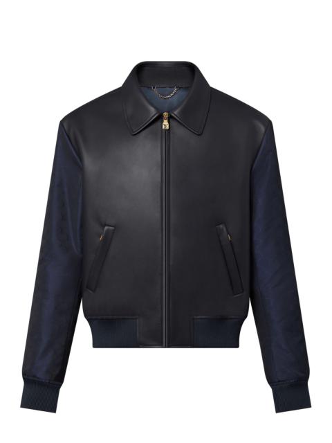 Louis Vuitton Leather Mix Blouson