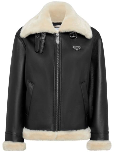 PHILIPP PLEIN faux-shearling jacket