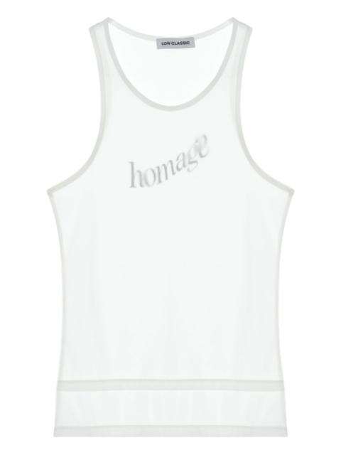 LOW CLASSIC logo-embellished tank top