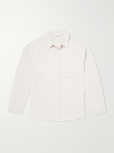 FRAME Waffle-Knit Cotton Shirt