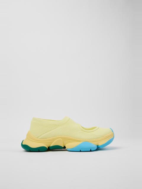 CAMPER Camper x ISSEY MIYAKE - Karst Finch Yellow Recycled PET Engineered Materials Sneakers for Women.