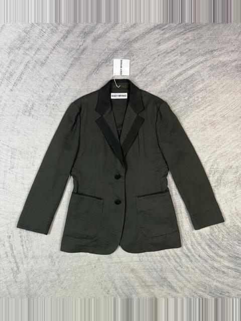 Other brands NWT Issey Miyake Textured Crinkled Shawl Collar Blazer