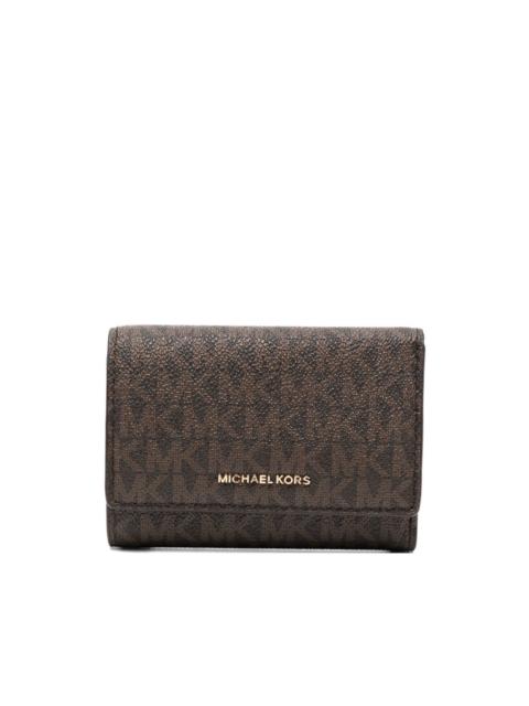 MICHAEL KORS Medium Bryant Signature logo wallet