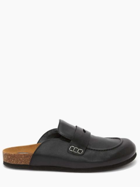 JW Anderson MEN’S LEATHER LOAFER MULES