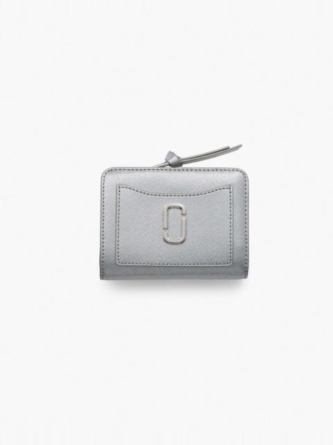 Marc Jacobs THE METALLIC UTILITY SNAPSHOT MINI COMPACT WALLET
