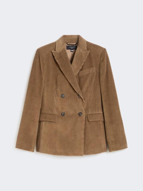 WEEKEND Max Mara KATANGA Double-breasted velvet blazer