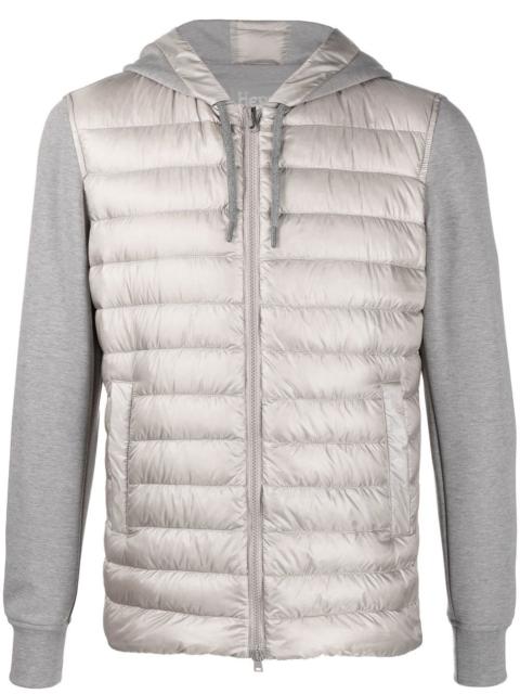 Herno contrasting-sleeves padded jacket