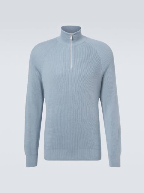Brunello Cucinelli Ribbed-knit cotton sweater