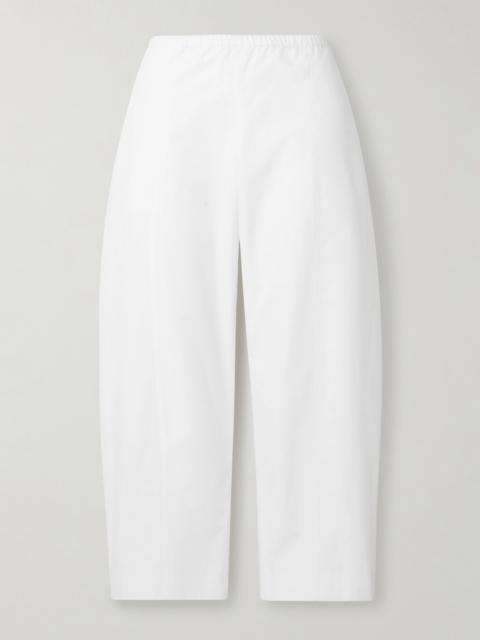 KHAITE Clover Cotton-poplin Barrel-leg Pants