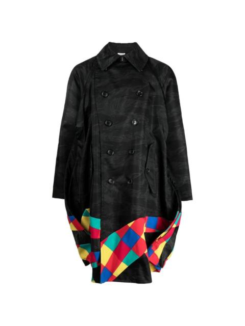 Comme des Garçons Homme Plus camouflage-print double-breasted coat