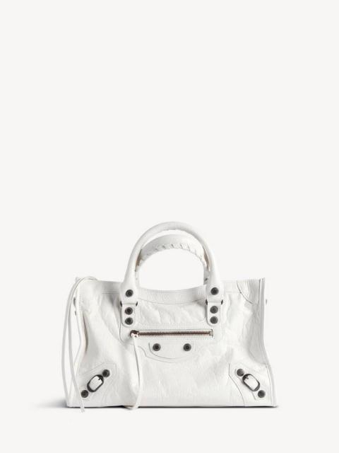BALENCIAGA Women's Le City Small Bag in White