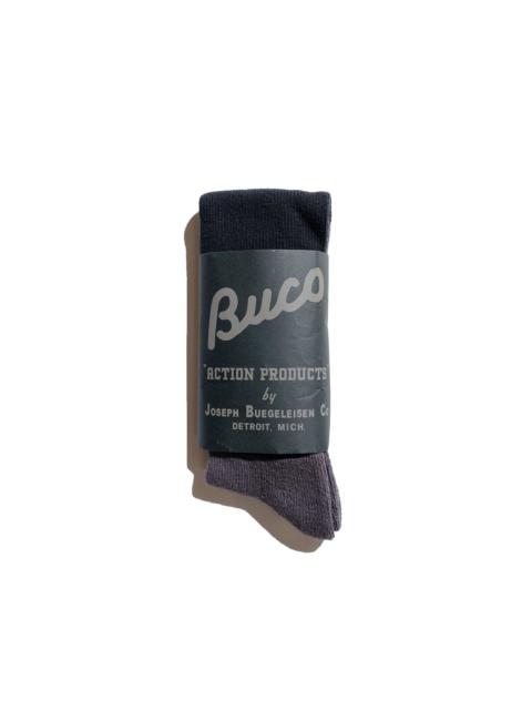 The Real McCoys The Real McCoy’s BA23105 Buco Striped Action Socks Gray/Black