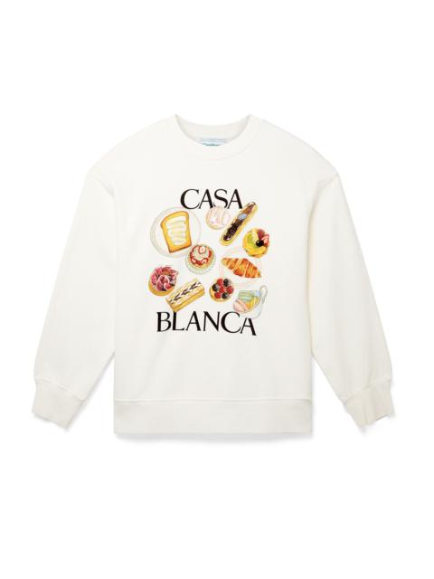 Patisseries En Vol Printed Boyfriend Sweatshirt