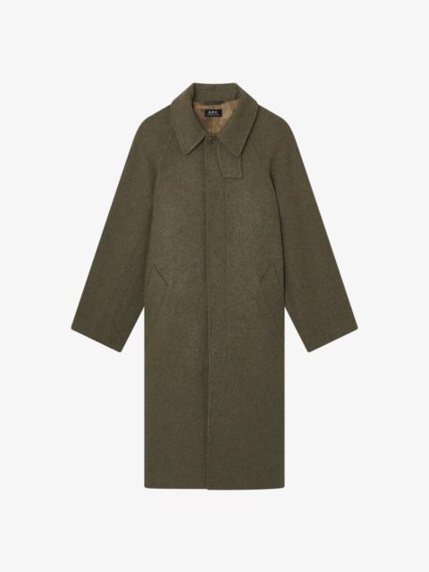 A.P.C. RAGLAN SLEEVE COAT