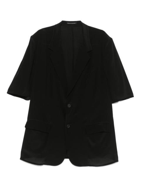 Yohji Yamamoto silk blazer