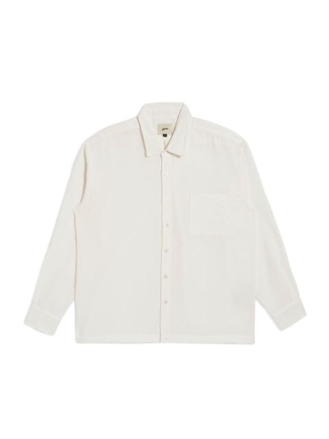 Bather White Waffle Leisure Shirt