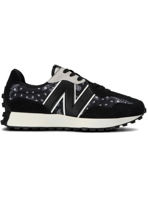 New Balance 327 Black White Paisley