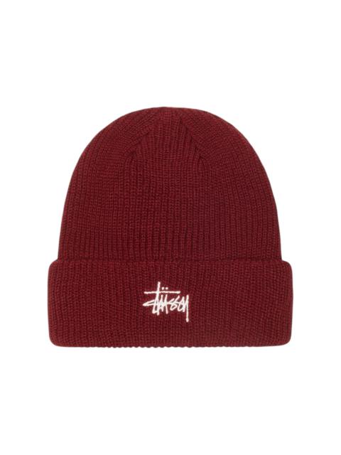 Stüssy Stussy Basic Cuff Beanie Dark Red