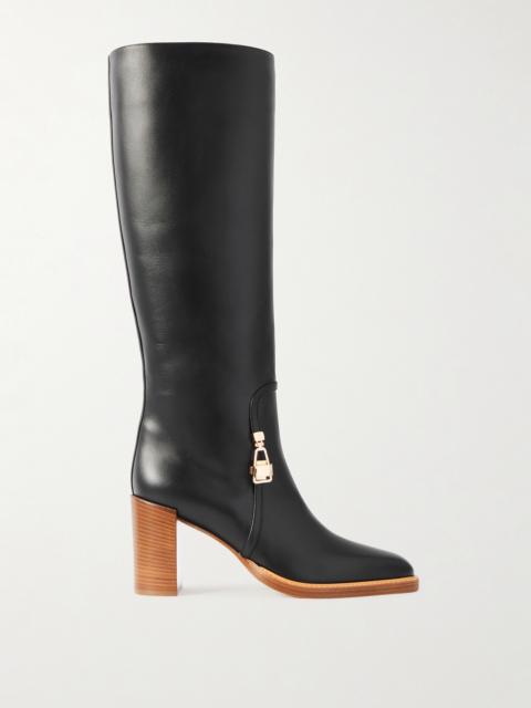 GABRIELA HEARST Nina Embellished Leather Knee Boots