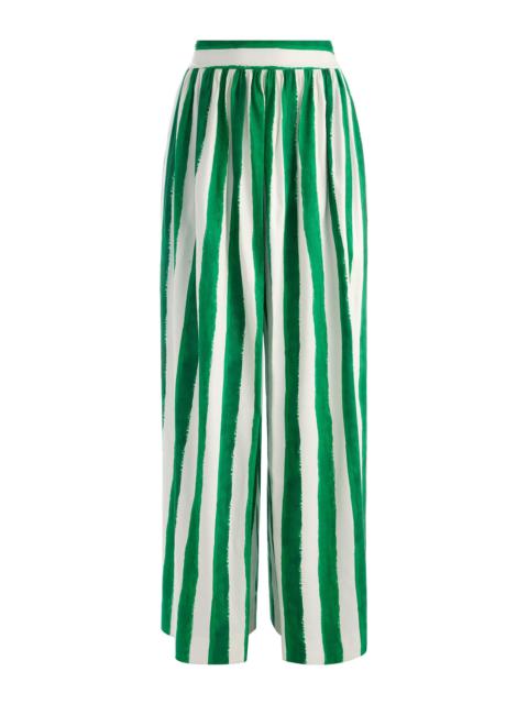 Alice + Olivia SAMARA LINEN PANT