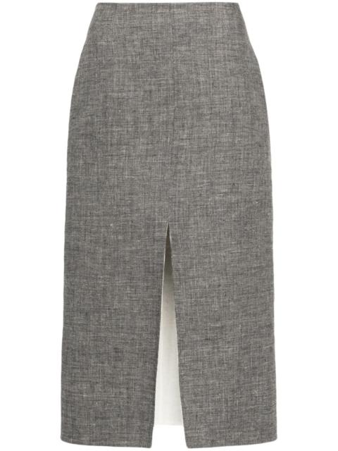 FABIANA FILIPPI mÃ©lange pencil skirt