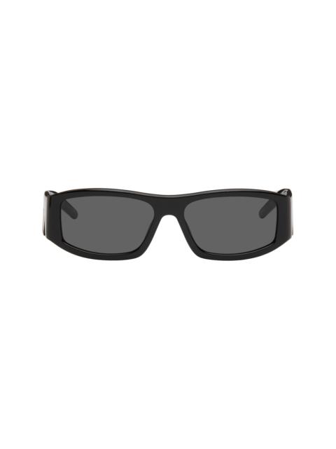 CASABLANCA Black Rectangular Sunglasses