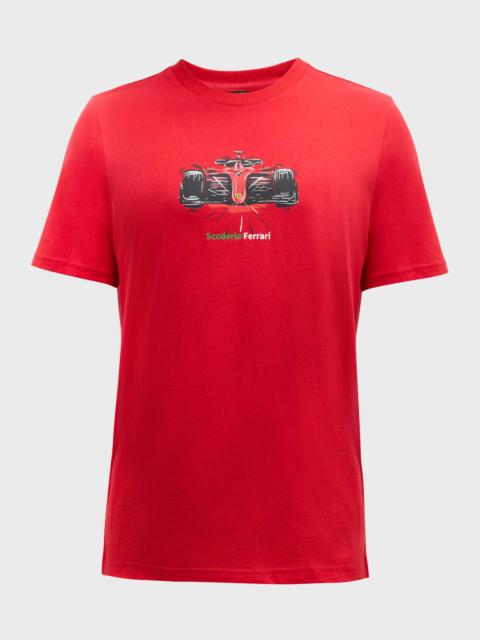 x Ferrari Men's Race Graphic T-Shirt