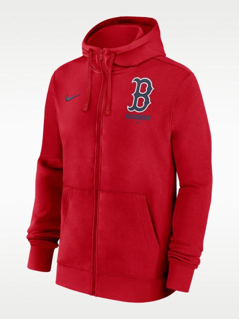 Nike Boston Red Sox Lockup Men's Nike MLB Full-Zip Hoodie
