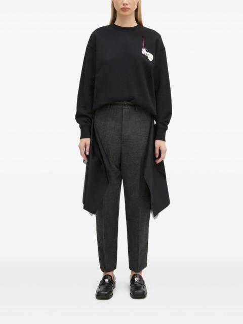 UNDERCOVER draped-panel trousers
