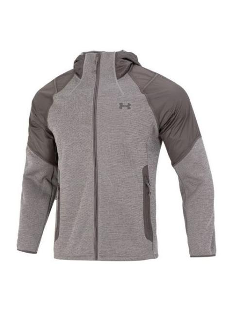 Under Armour Under Armour ColdGear Swacket Hoodie Jacket 'Grey Heather' 1357475-176