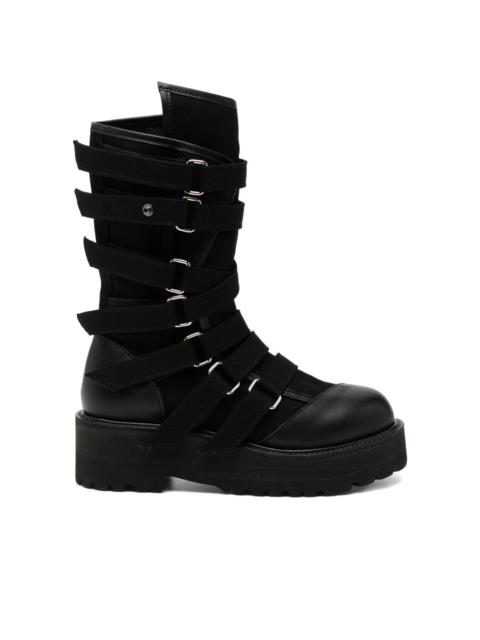 Yohji Yamamoto buckle boots