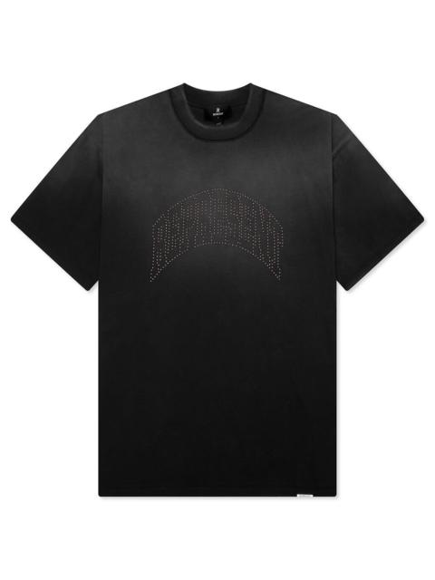 REPRESENT EMBELLISHED REPRESENT T-SHIRT - STAINED BLACK