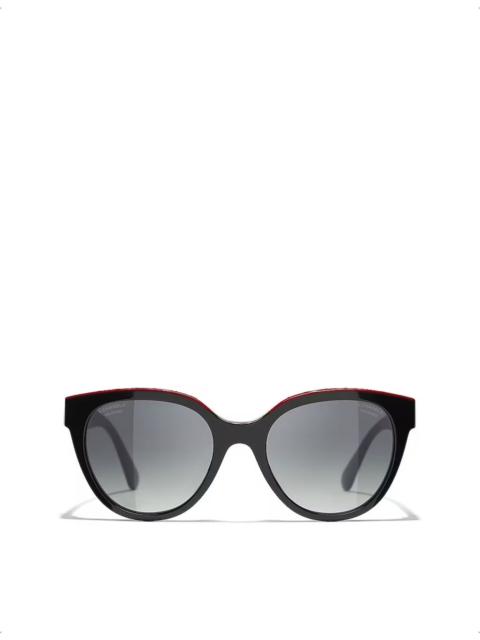 CHANEL CH5414 Square Acetate Sunglasses