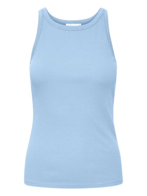 GESTUZ Drew ribbed racer-back top