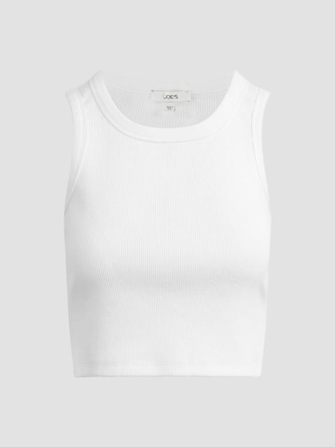 Joe's Jeans Women's X WeWoreWhat The Ranch Cotton Ribbed Tank - White