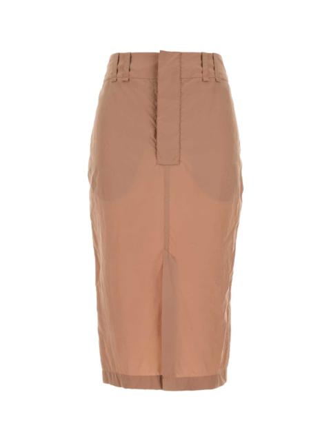 Skin Pink Crepe Skirt