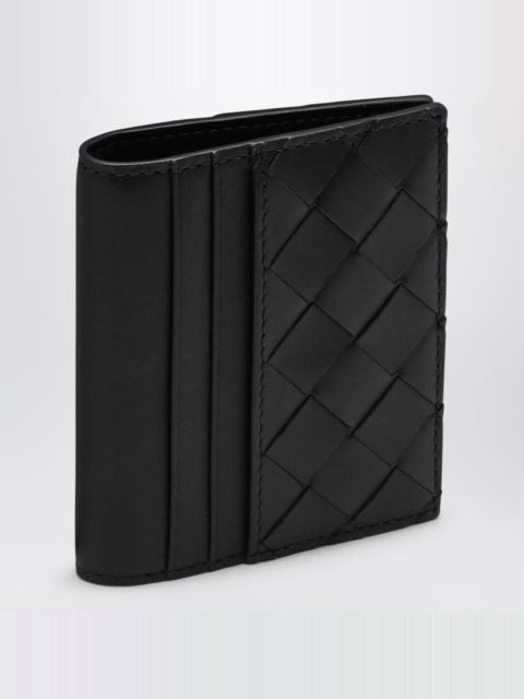 Bottega Veneta Black Braided Card Holder