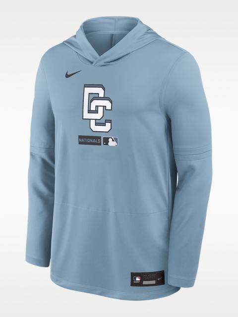 Nike Washington Nationals City Connect Men's Nike Dri-FIT MLB Long-Sleeve Hooded Top