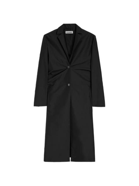 Jil Sander technical faille coat