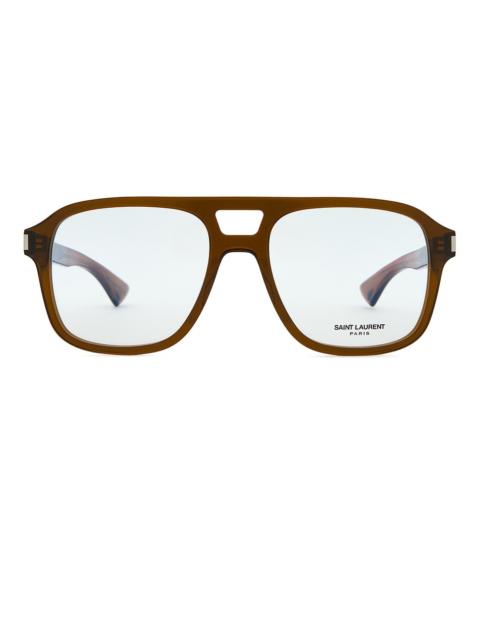 SAINT LAURENT Naked Wire Core Arrow Mid Optical Eyeglasses
