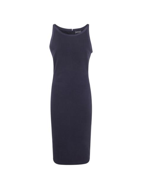 EMPORIO ARMANI ribbon trim dress